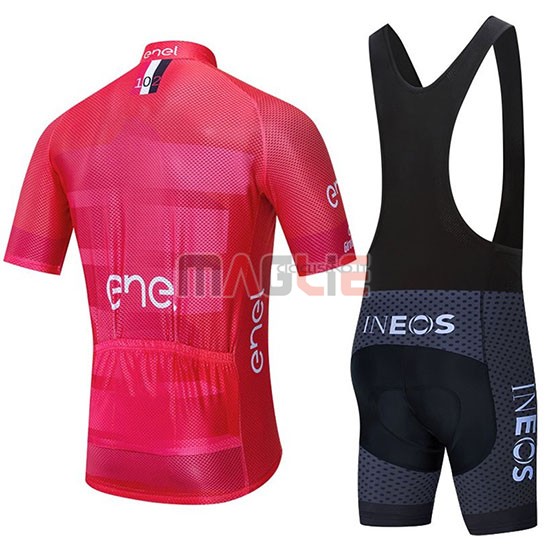 Maglia Ineos Manica Corta 2020 Rosa Nero